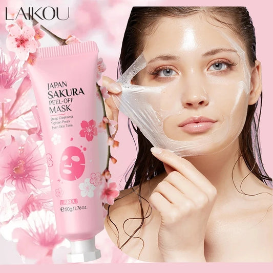 Sakura Gold Face Mask